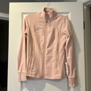 Lululemon pink Define Jacket Luon in size 10.